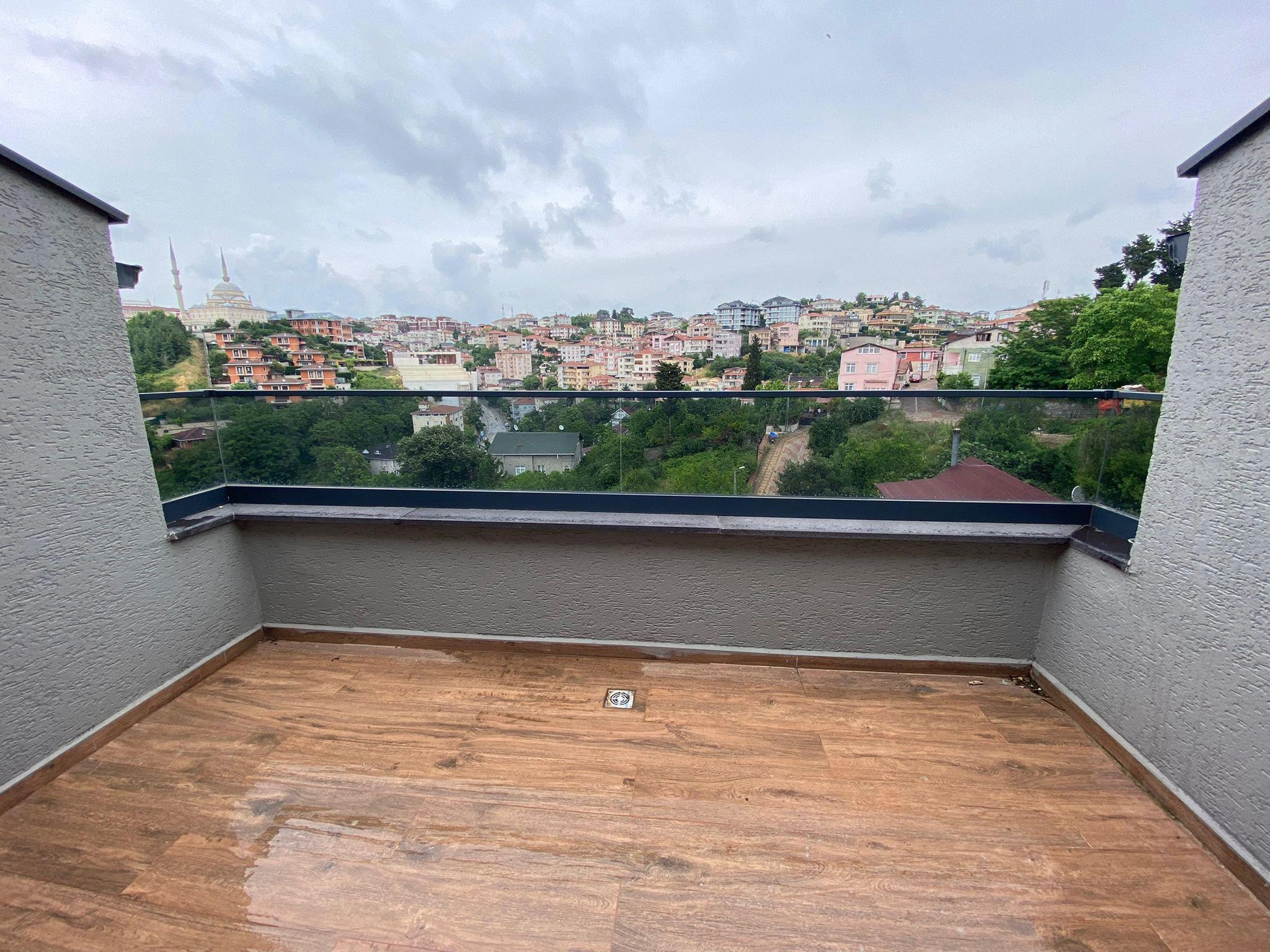 Apartments in a modern residential complex in Üsküdar, Istanbul, Turkey