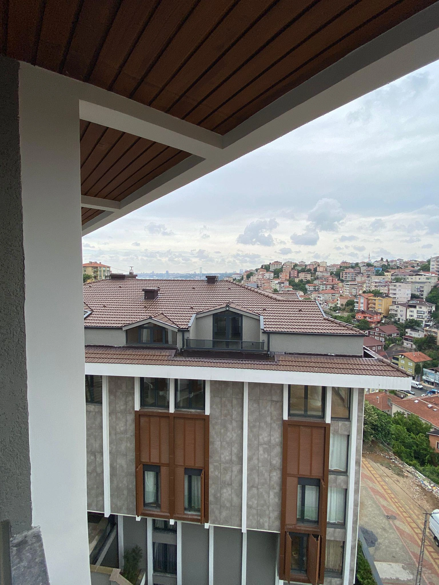 Apartments in a modern residential complex in Üsküdar, Istanbul, Turkey