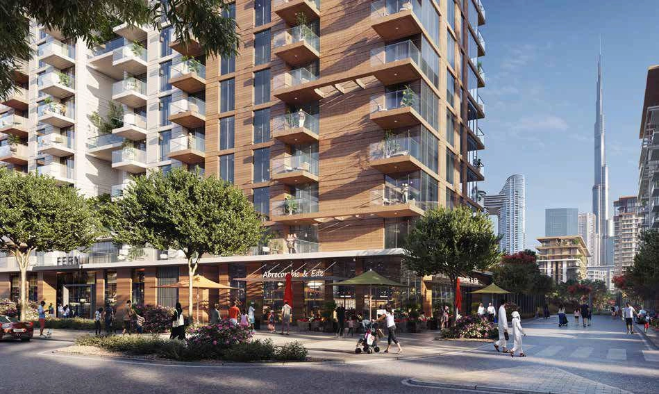 شقق Fern City Walk، دبي، الإمارات العربية المتحدة