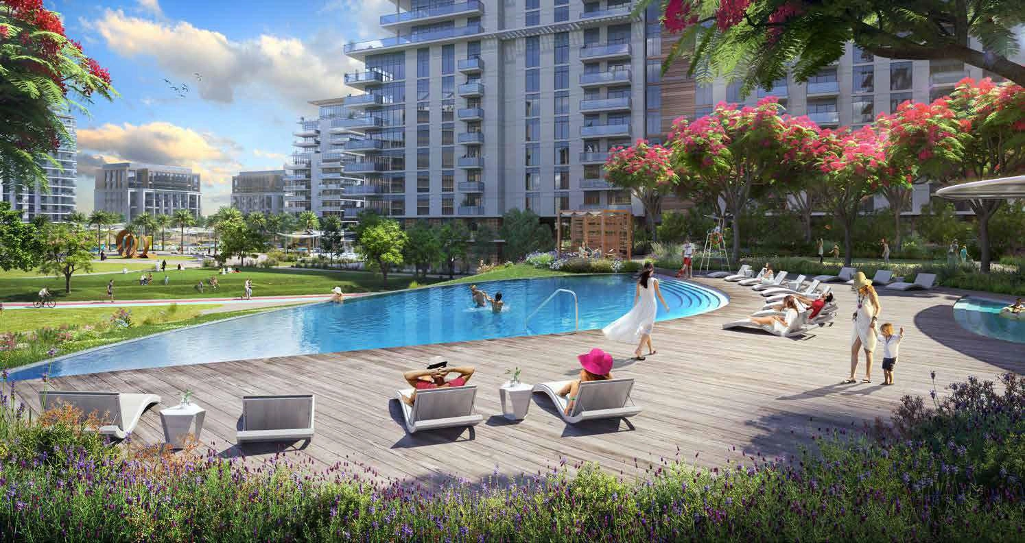 شقق Fern City Walk، دبي، الإمارات العربية المتحدة