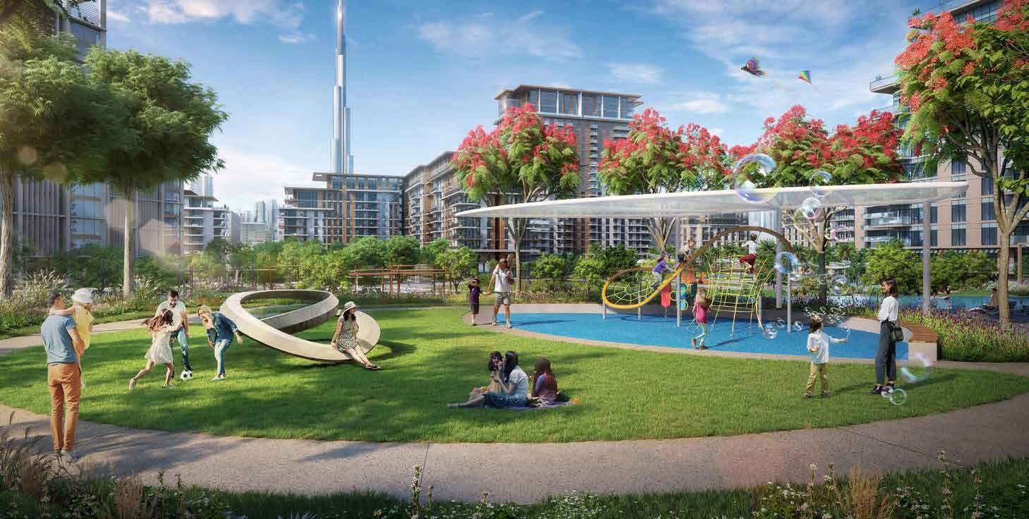 شقق Fern City Walk، دبي، الإمارات العربية المتحدة