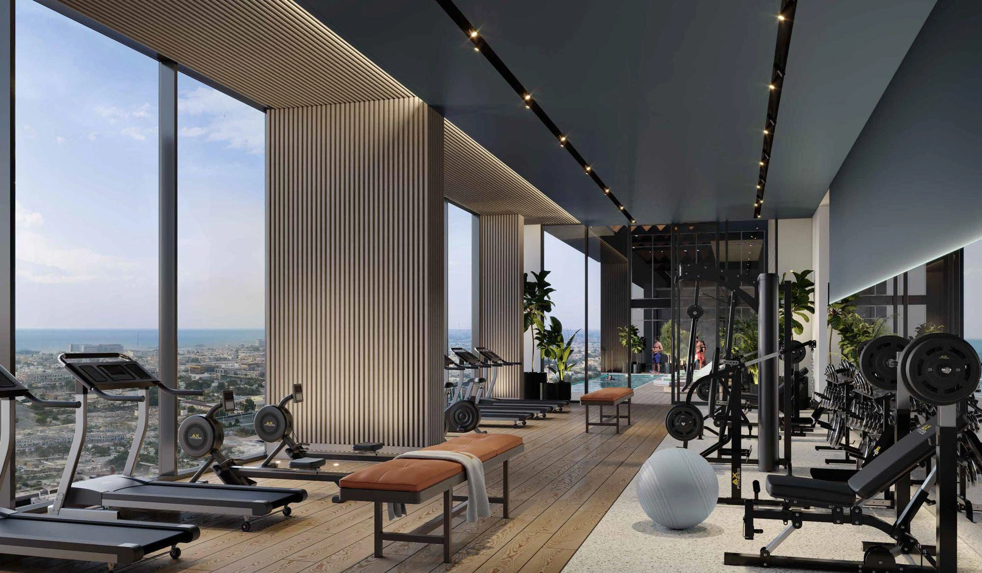 شقق Fern City Walk، دبي، الإمارات العربية المتحدة