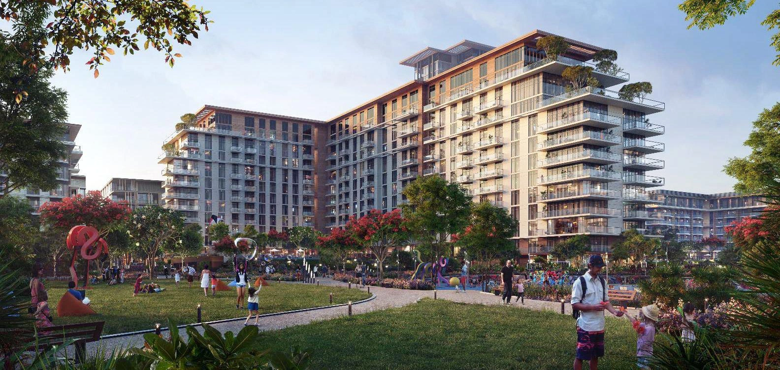 شقق Fern City Walk، دبي، الإمارات العربية المتحدة