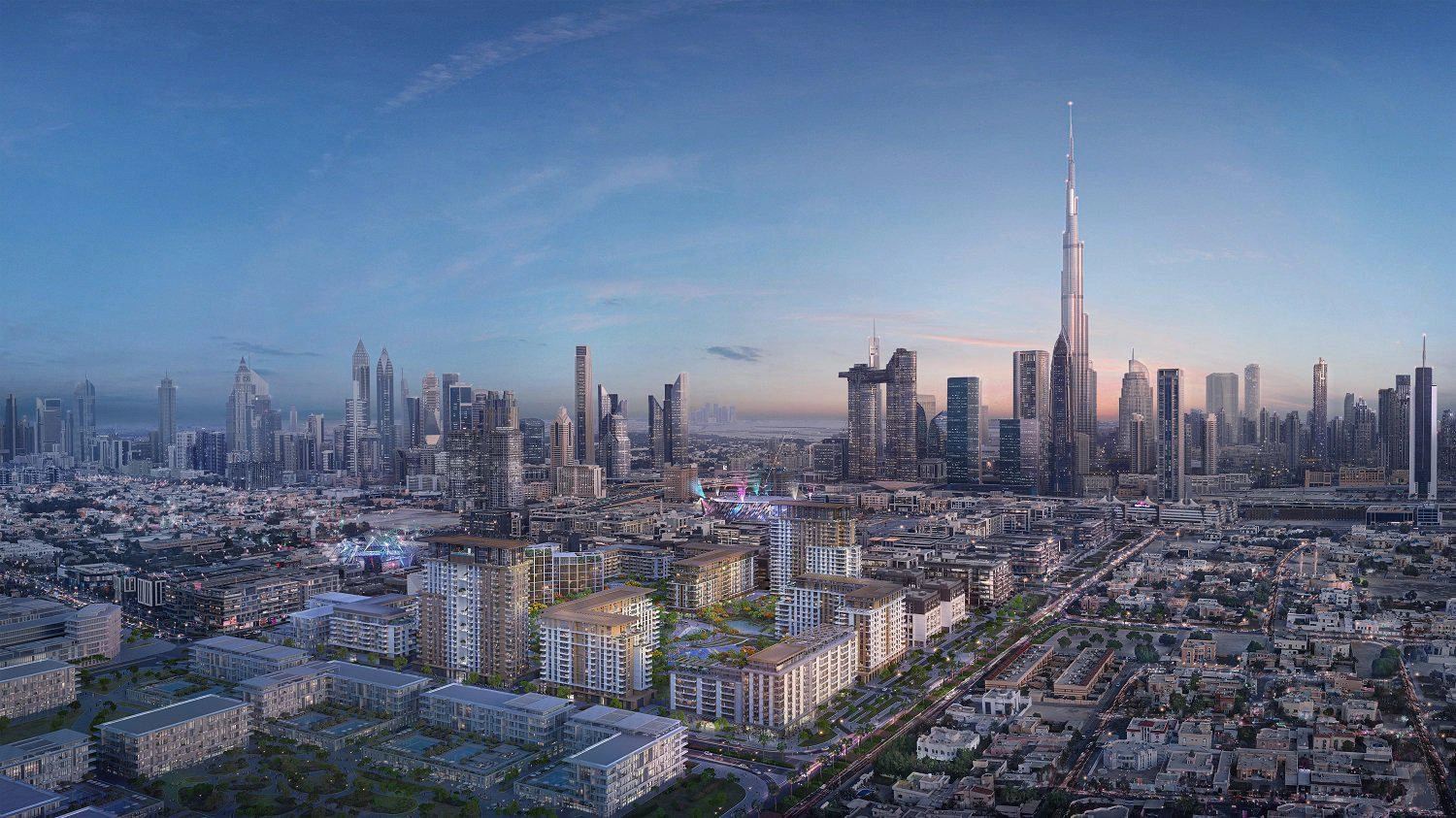 شقق Fern City Walk، دبي، الإمارات العربية المتحدة