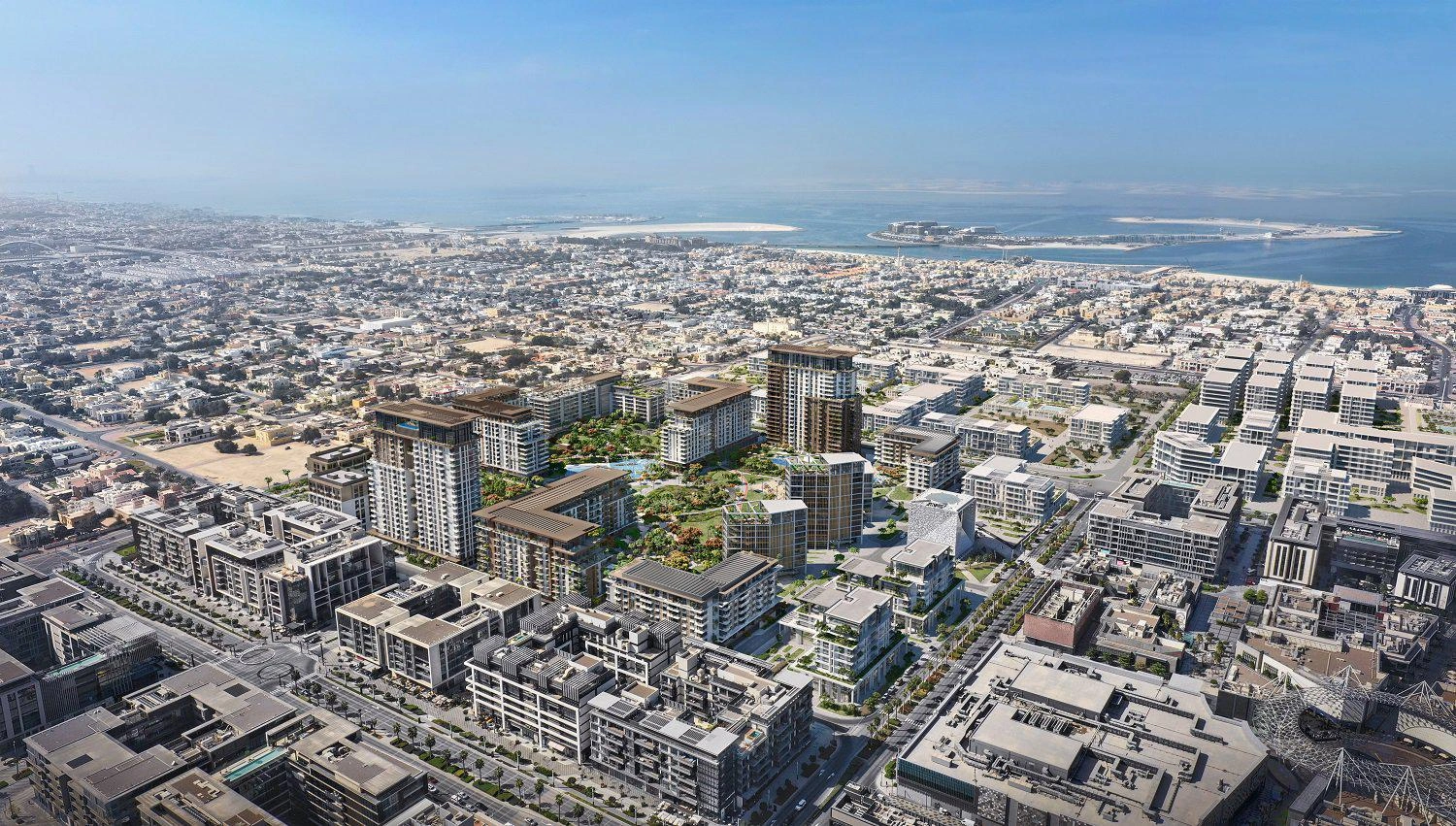 شقق Fern City Walk، دبي، الإمارات العربية المتحدة