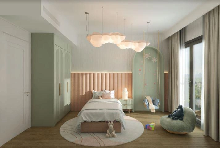 آپارتمانها در یک مجموعه مسکونی در استانبول، ترکیه