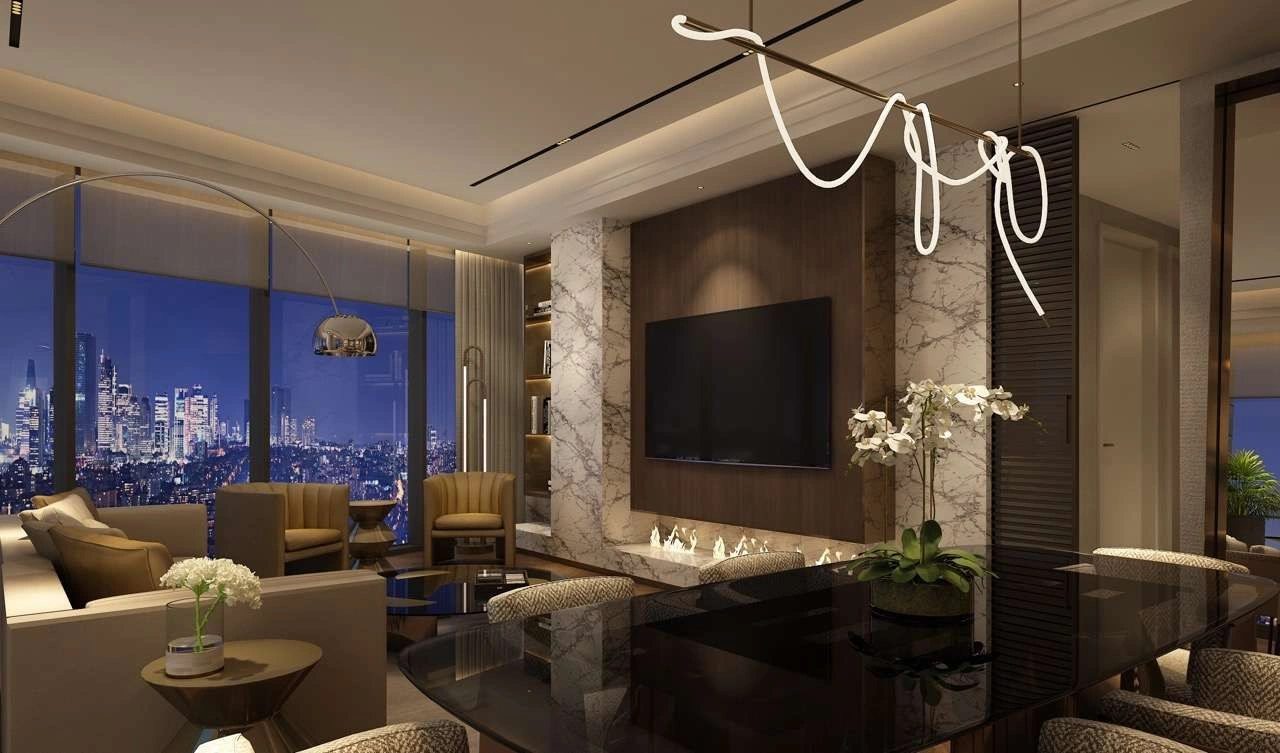 مجمع سكني حديث في ماسلاك بإسطنبول