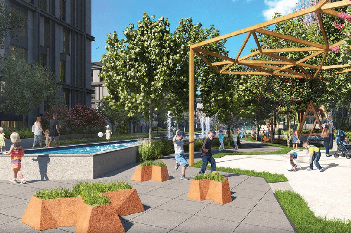 شقق في مجمع سكني قرب غابة بلغراد في إسطنبول، تركيا