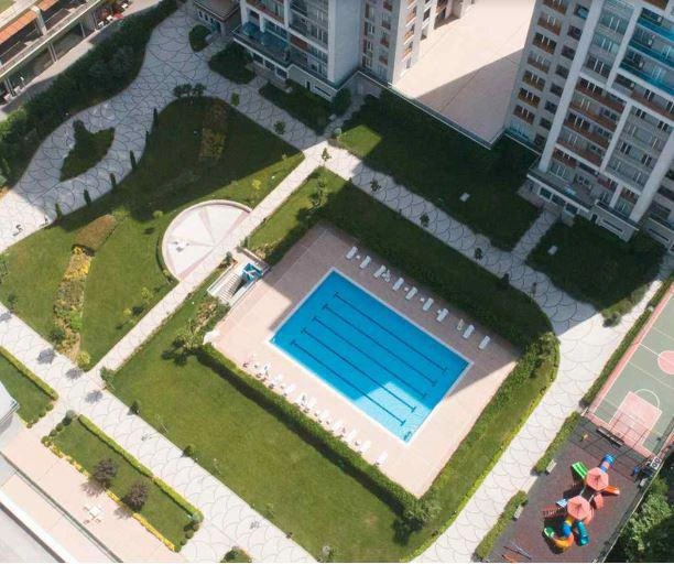 شقق في مجمع سكني في إسطنبول، تركيا