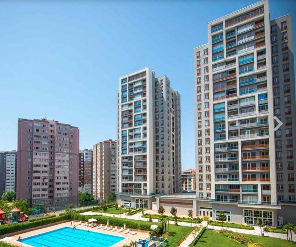 شقق في مجمع سكني في إسطنبول، تركيا