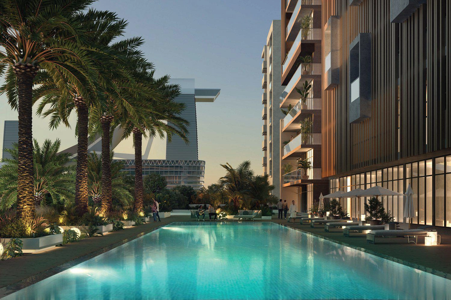 Appartements Riviera Beach Front Residence — Dubaï, Émirats arabes unis