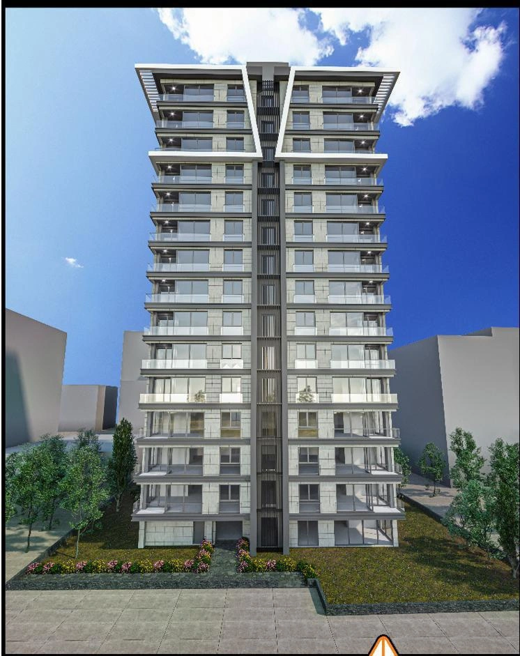 Apartments in a modern residential complex in Istanbul, Turkiye