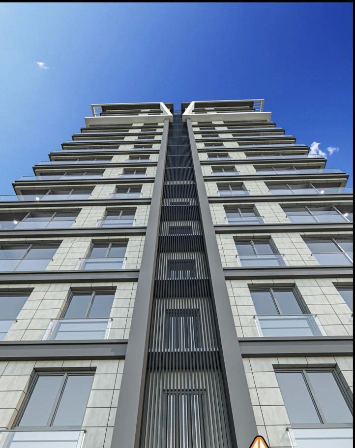 Apartments in a modern residential complex in Istanbul, Turkiye