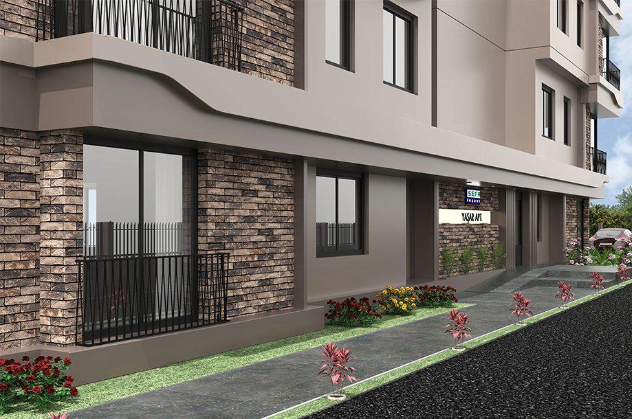 آپارتمانها در مجموعهای مسکونی نزدیک دریا در استانبول، ترکیه