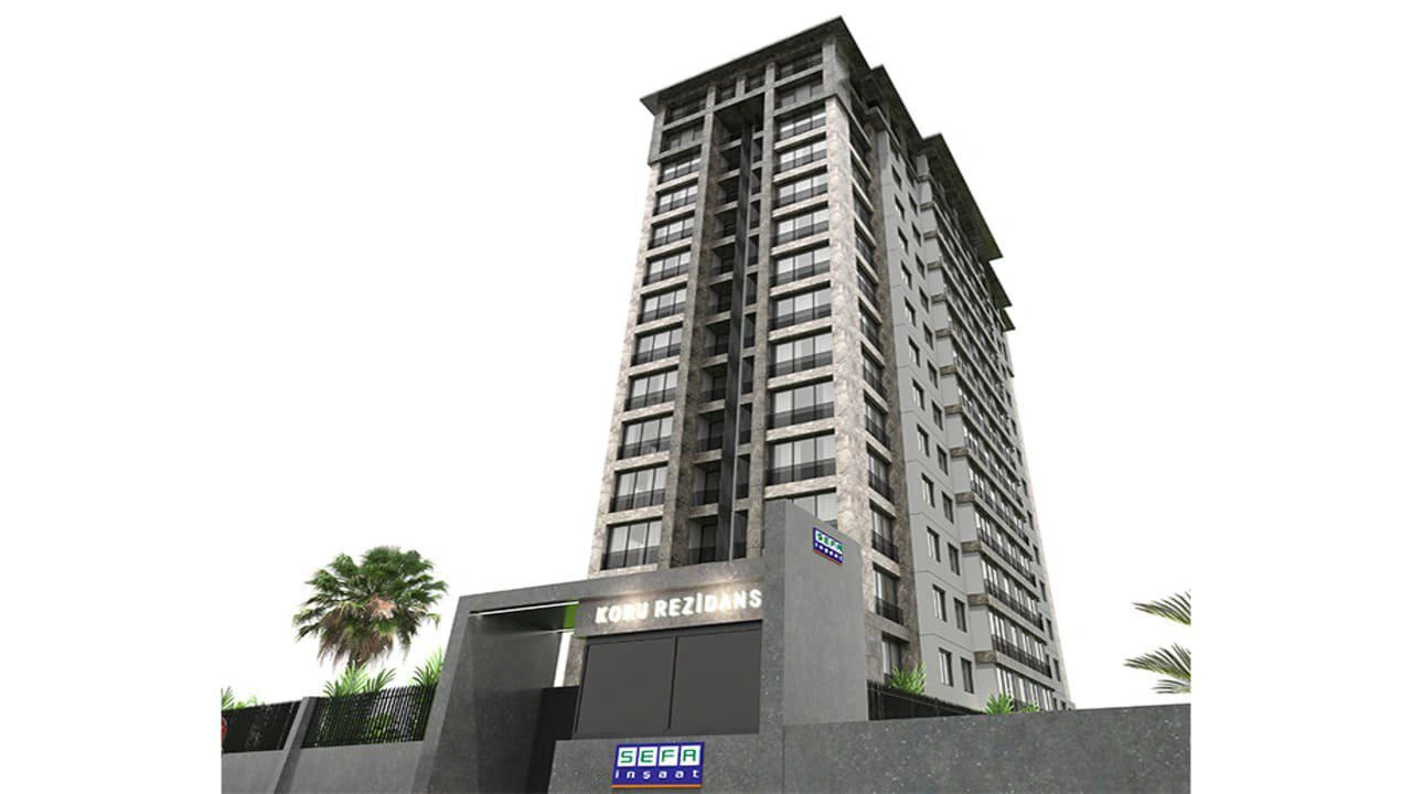 Apartamentos en un complejo residencial moderno en Estambul, Turquía