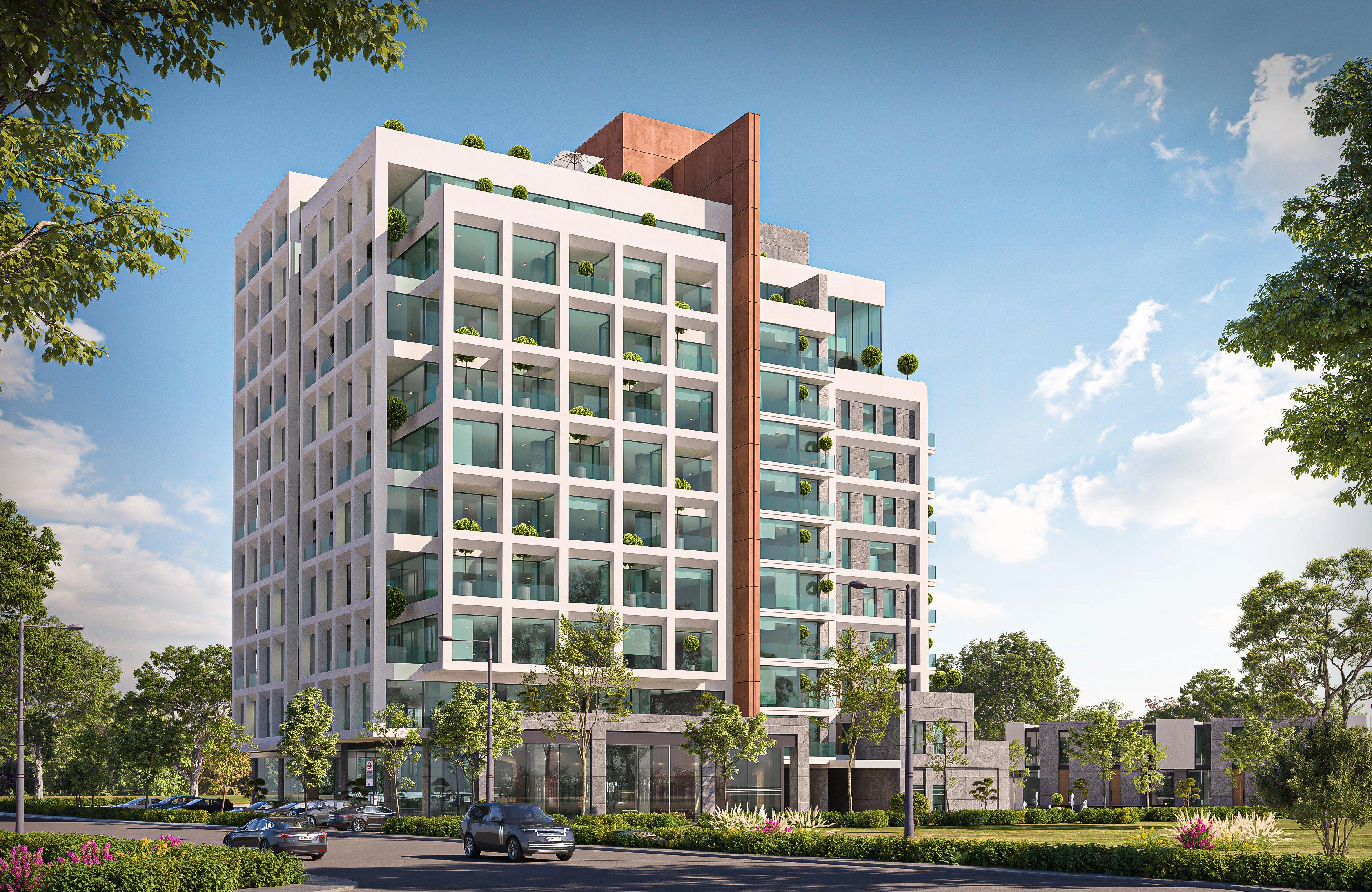 شقق في مجمع سكني في كاغيثانه، إسطنبول، تركيا