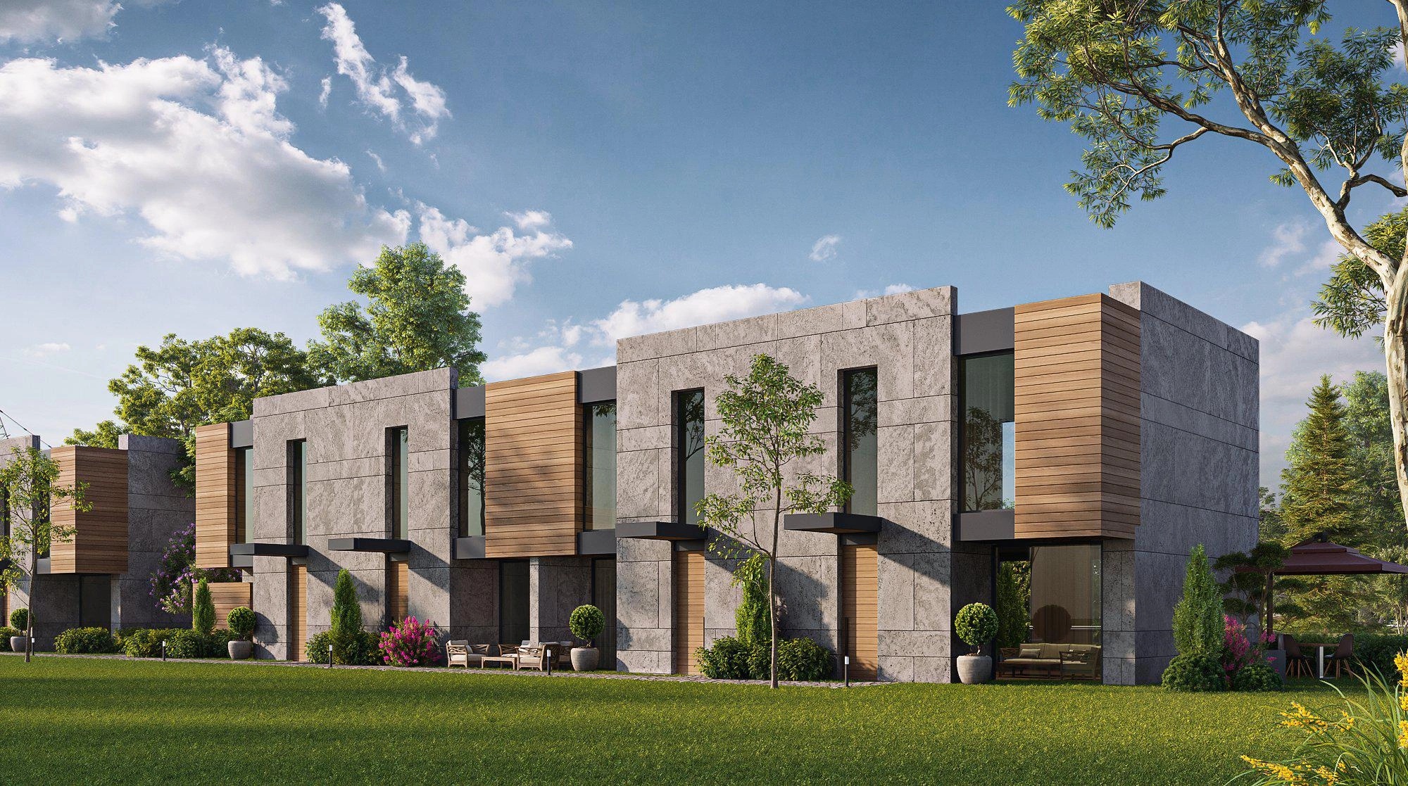 شقق في مجمع سكني في كاغيثانه، إسطنبول، تركيا