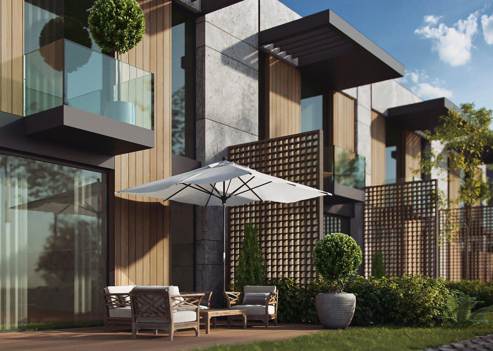 شقق في مجمع سكني في كاغيثانه، إسطنبول، تركيا