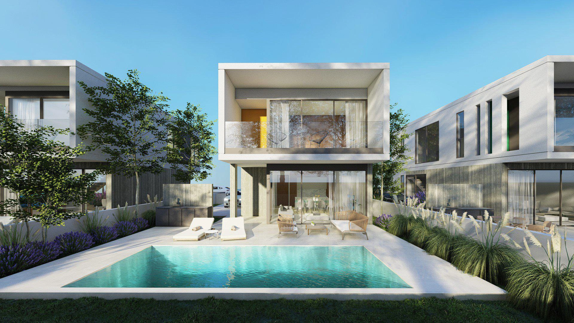 Villas in a new development project in Paphos, Cyprus