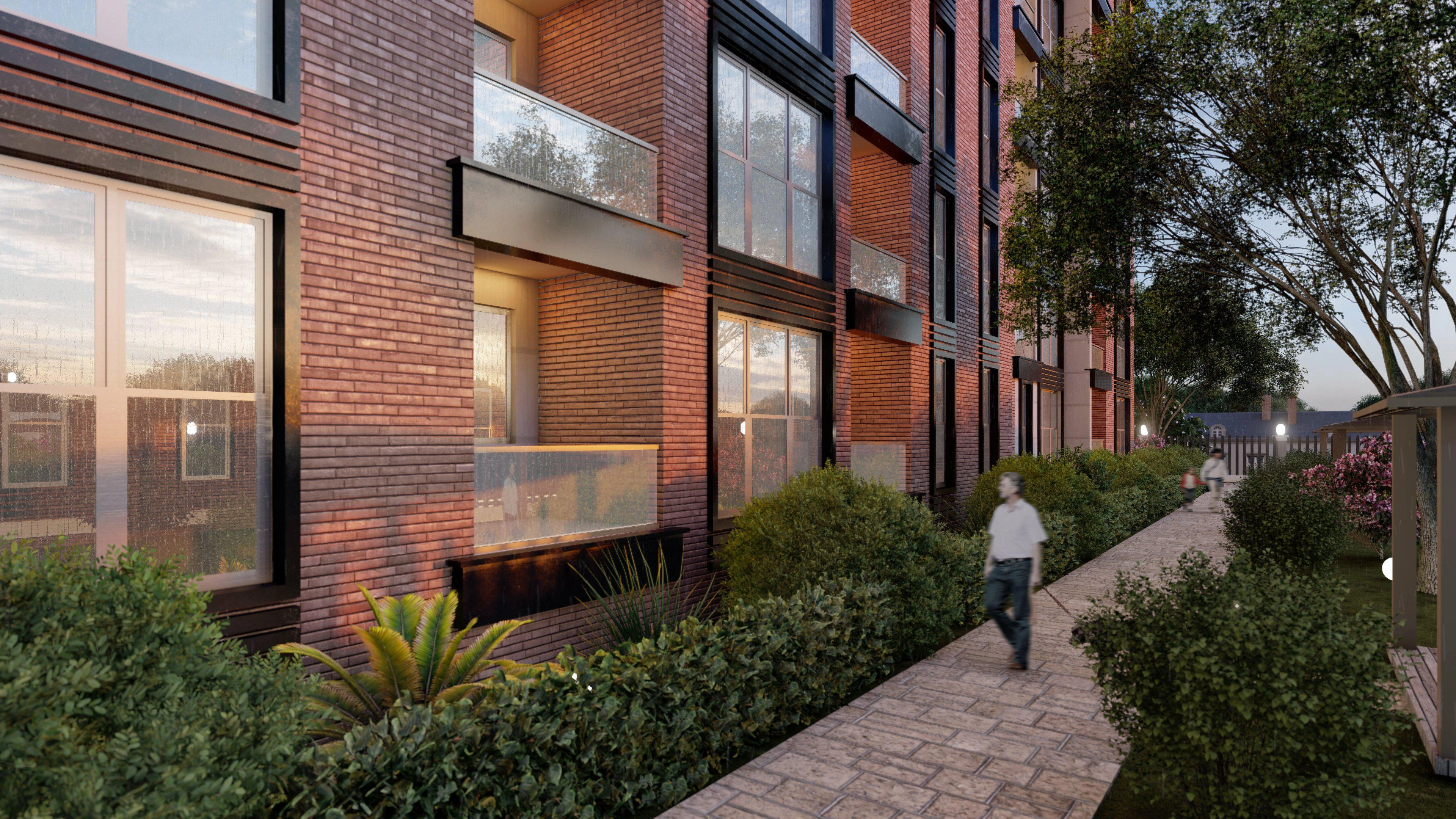 位于土耳其伊斯坦布尔有安保的住宅公寓