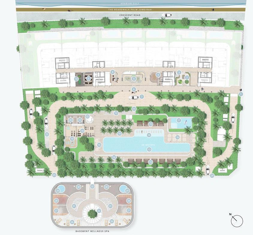 Ocean House 公寓,阿拉伯联合酋长国,迪拜