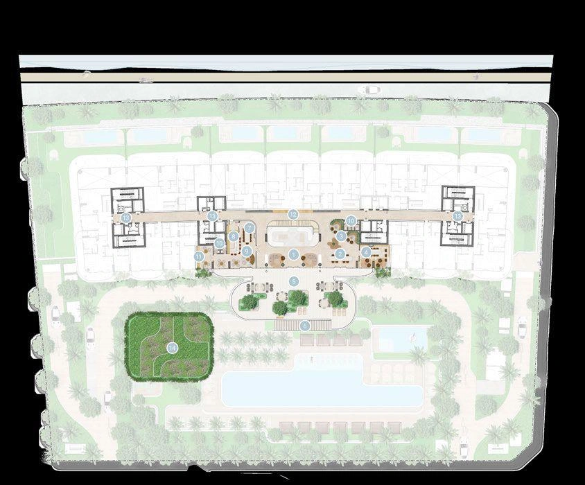 Ocean House 公寓,阿拉伯联合酋长国,迪拜