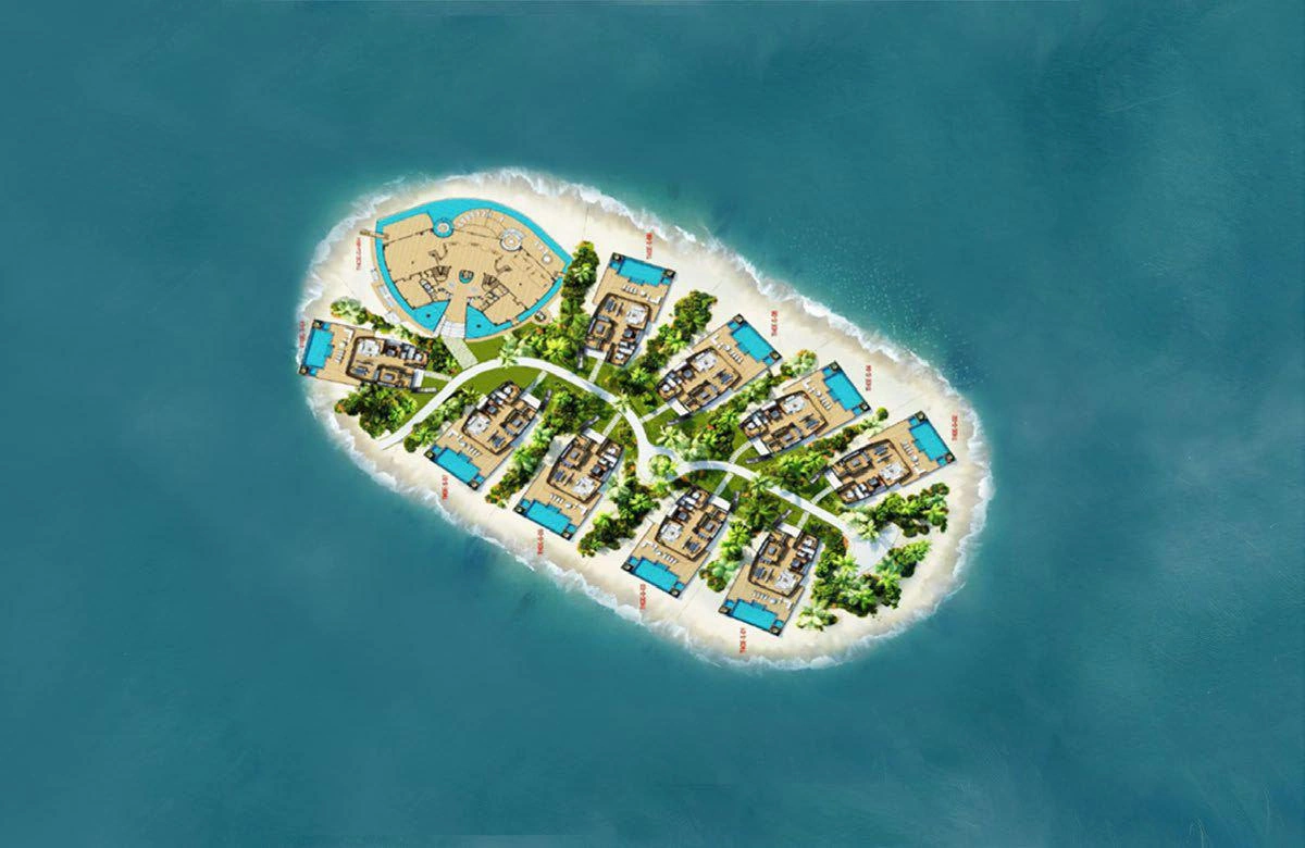 فلل The World Islands، الإمارات العربية المتحدة، دبي
