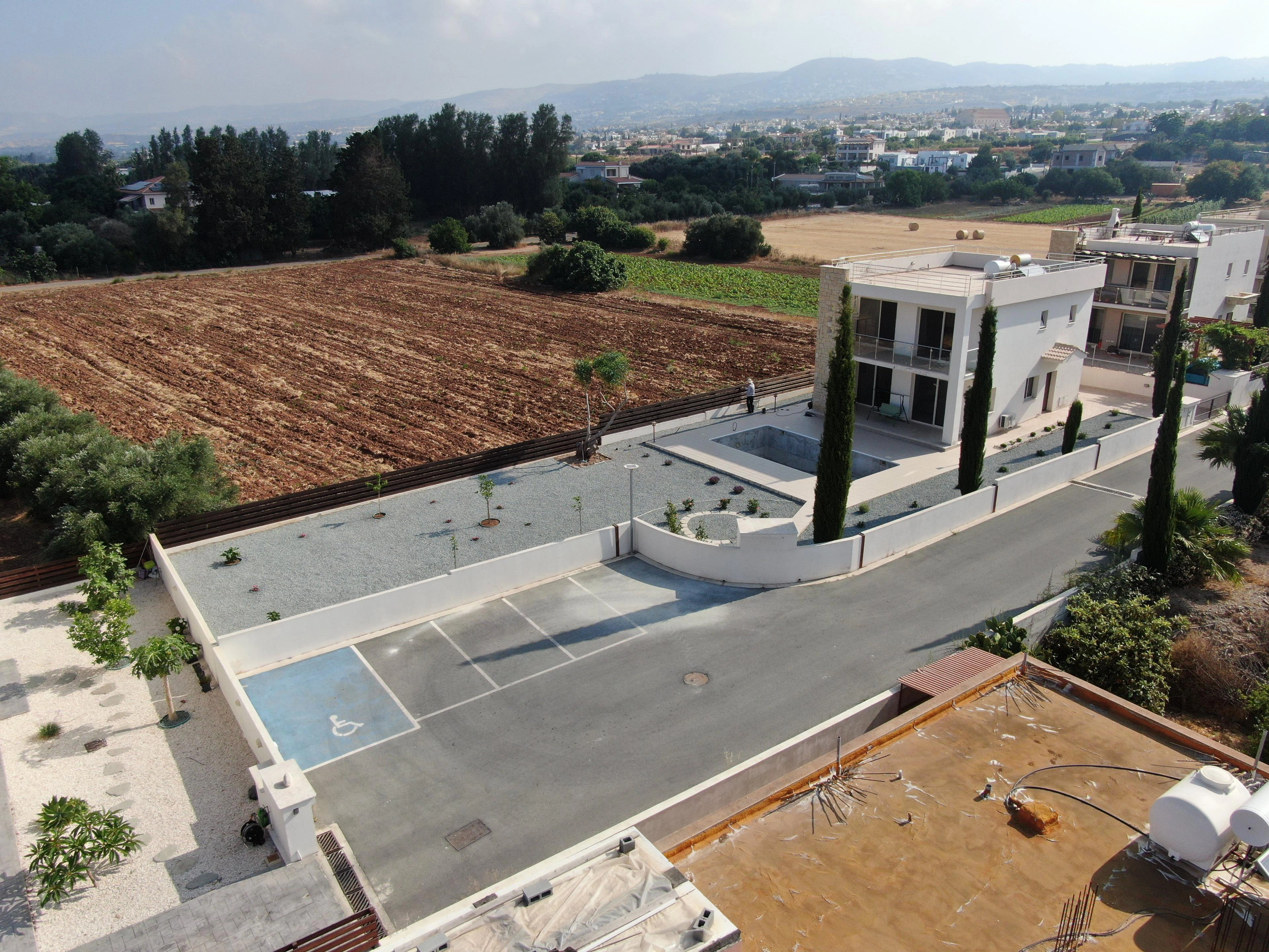 Villas in a modern residential complex in Paphos, Cyprus