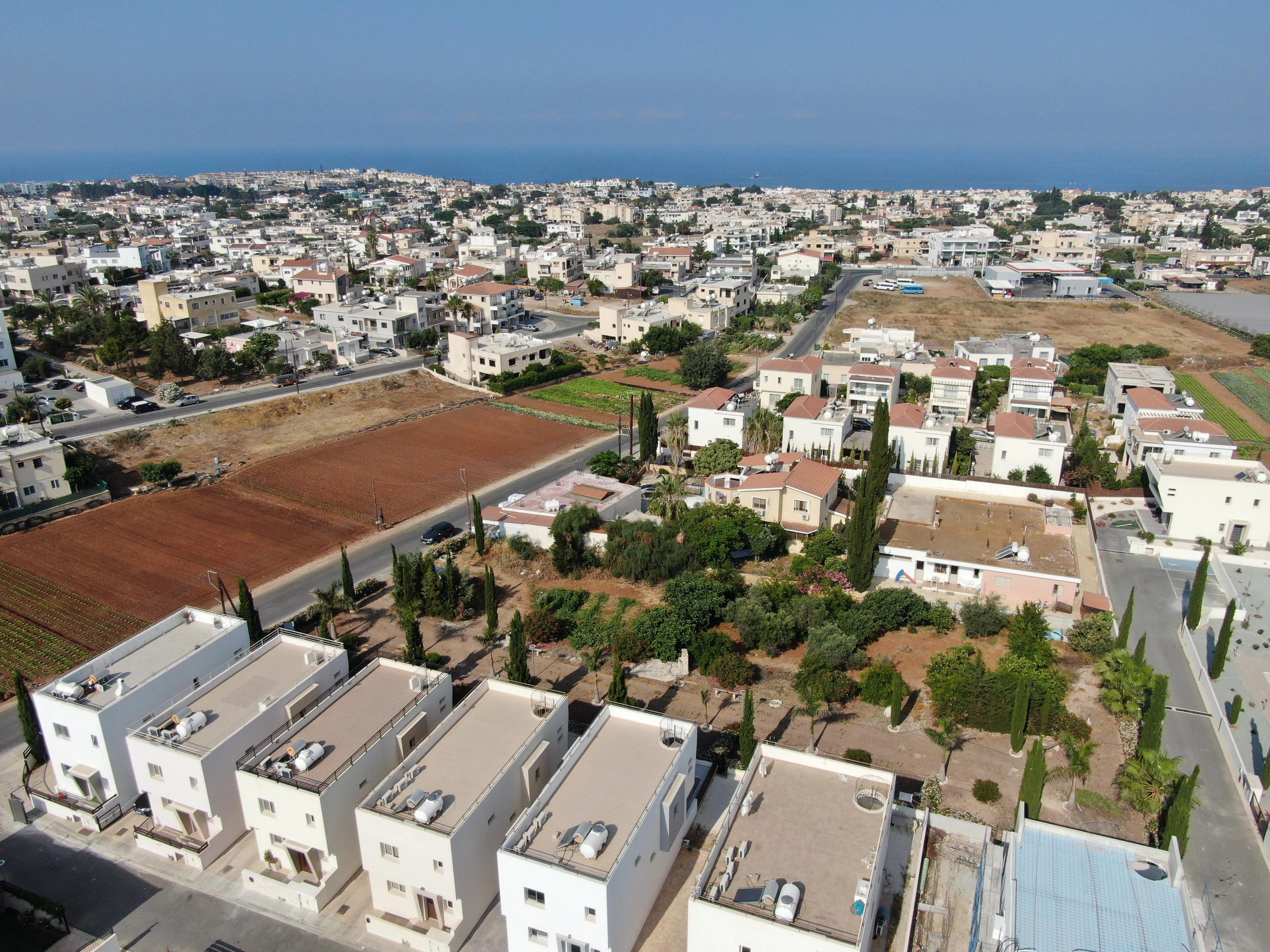 Villas in a modern residential complex in Paphos, Cyprus