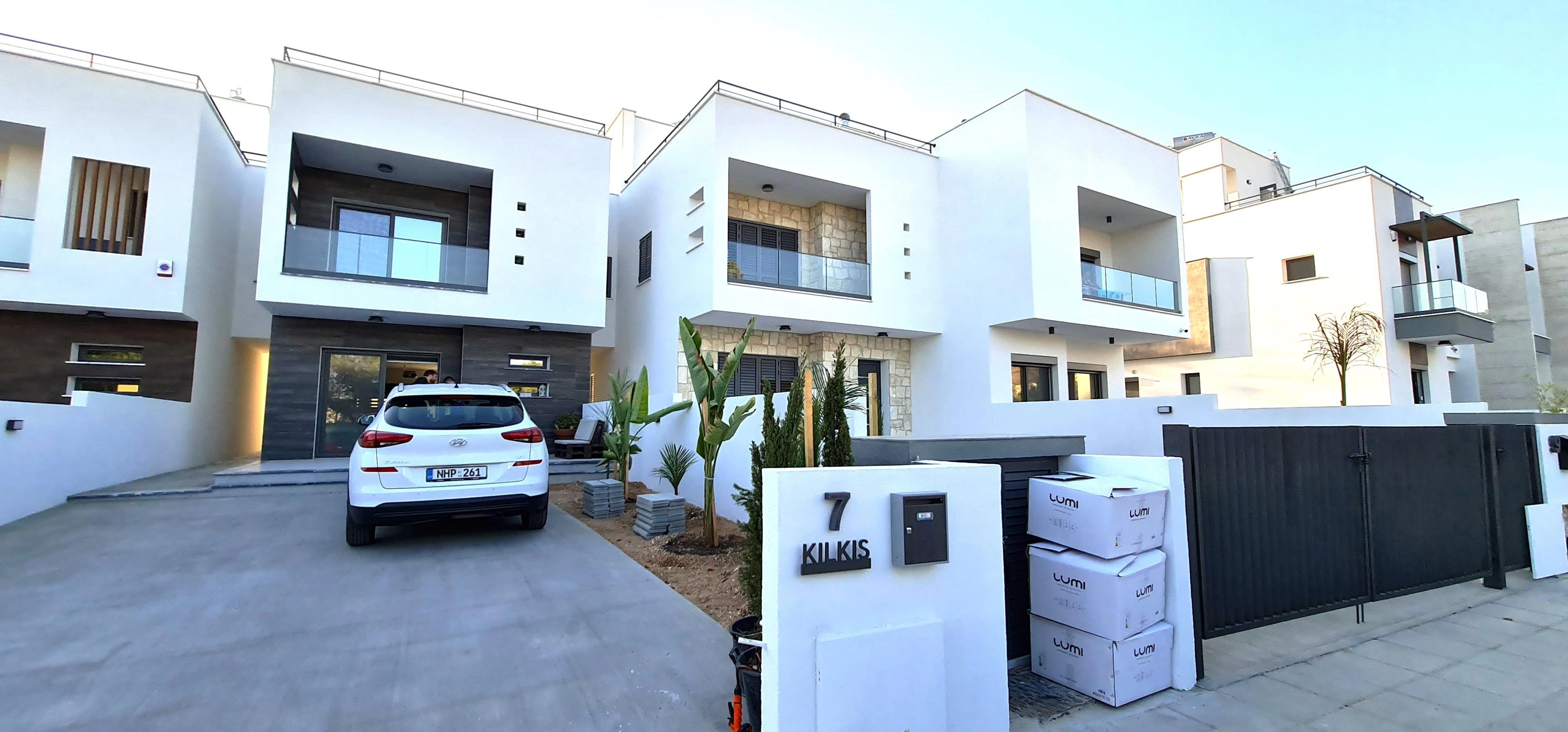 Villas in a modern residential complex in Paphos, Cyprus