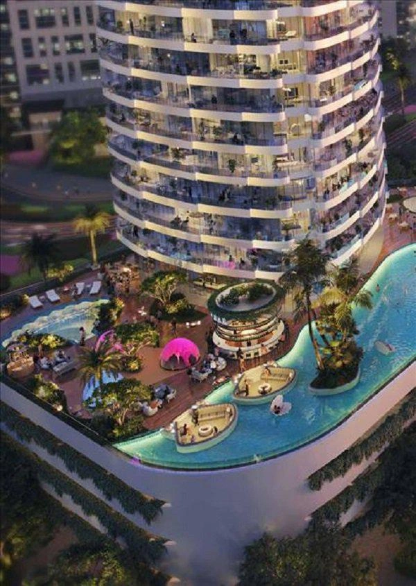 Apartamentos Canal Heights, Dubái, Emiratos Árabes Unidos