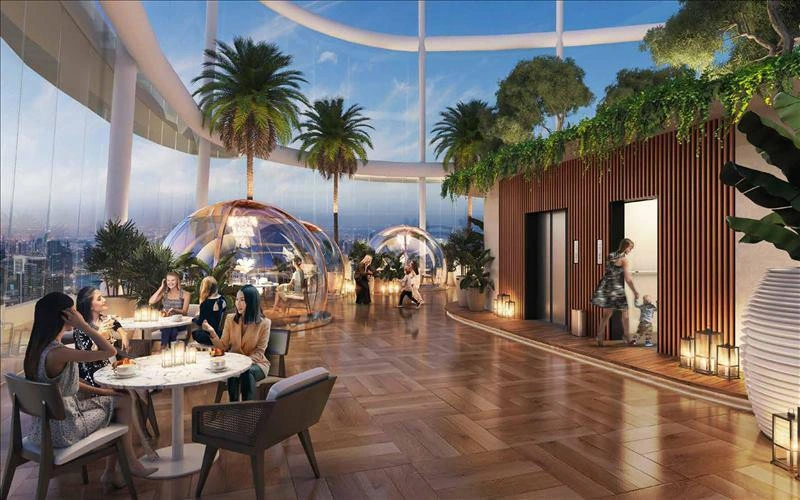 Apartamentos Canal Heights, Dubái, Emiratos Árabes Unidos