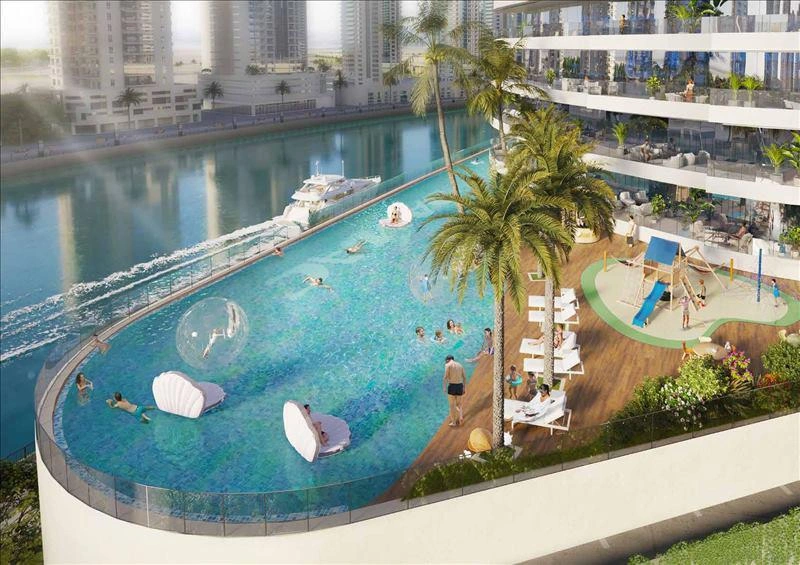 Apartamentos Canal Heights, Dubái, Emiratos Árabes Unidos