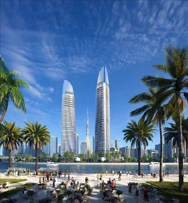 Apartamentos Canal Heights, Dubái, Emiratos Árabes Unidos