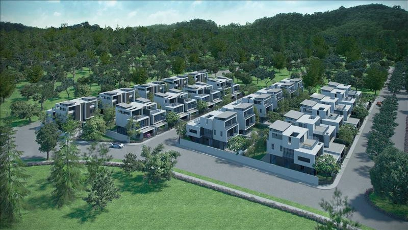 泰国普吉岛大型住宅区的别墅