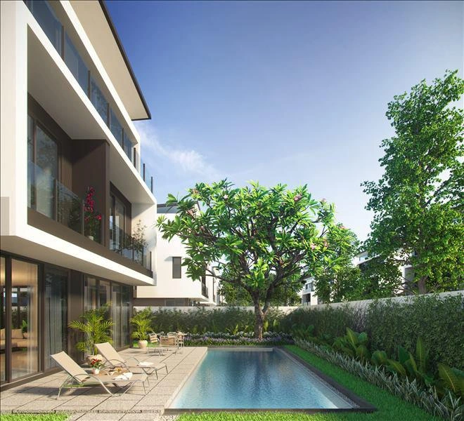 泰国普吉岛大型住宅区的别墅