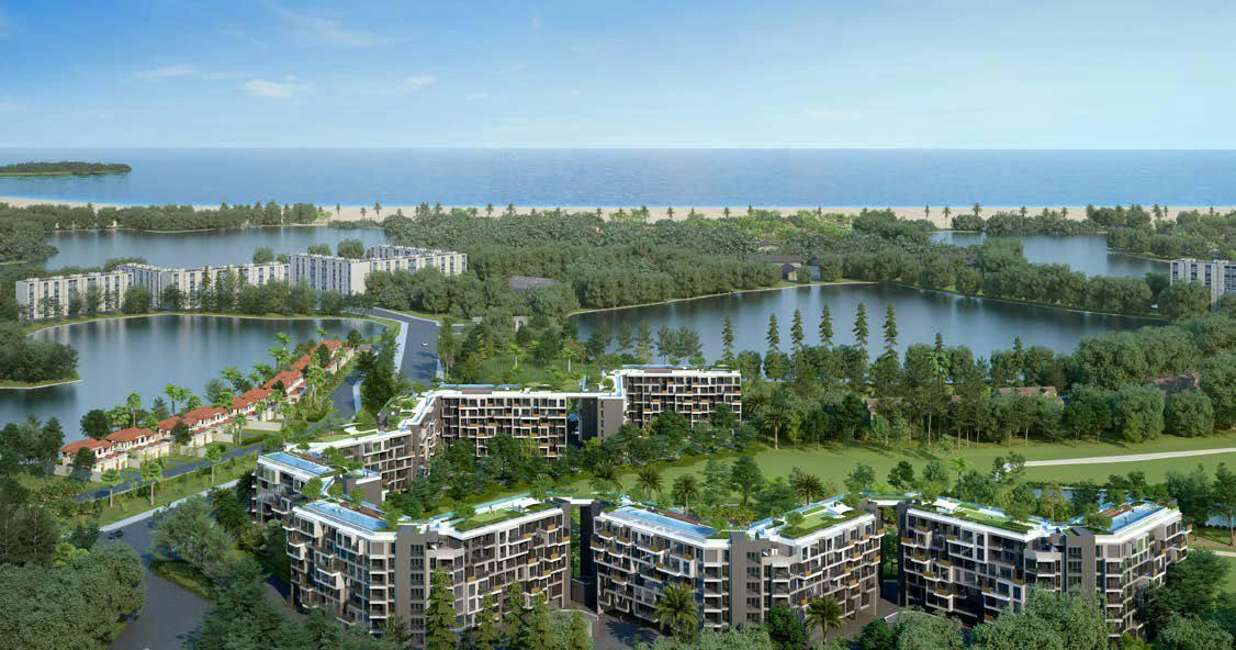 Residences in a luxury area in Phuket, Thailand