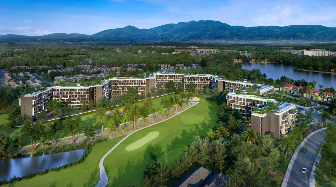 Residences in a luxury area in Phuket, Thailand