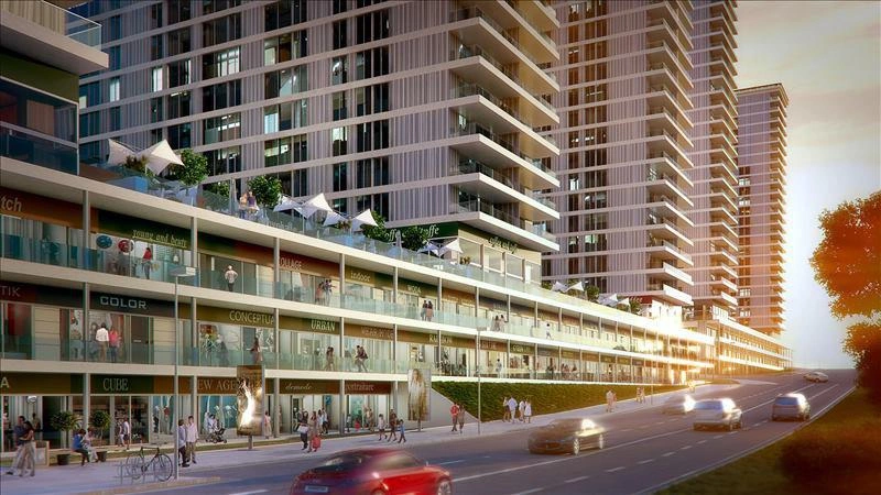 इस्तांबुल, तुर्की में रिहायशी कॉम्प्लेक्स के अपार्टमेंट