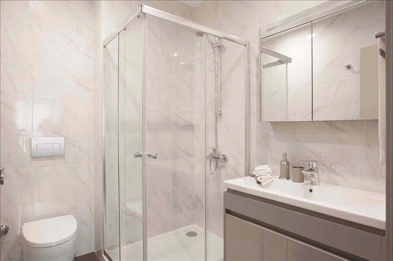 Apartments in a residential complex in Istanbul, Turkiye