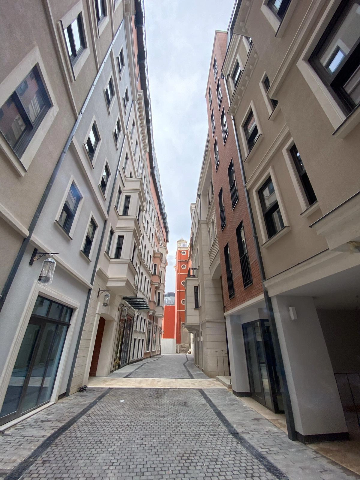 Apartments in a renovated project in Istanbul, Turkiye