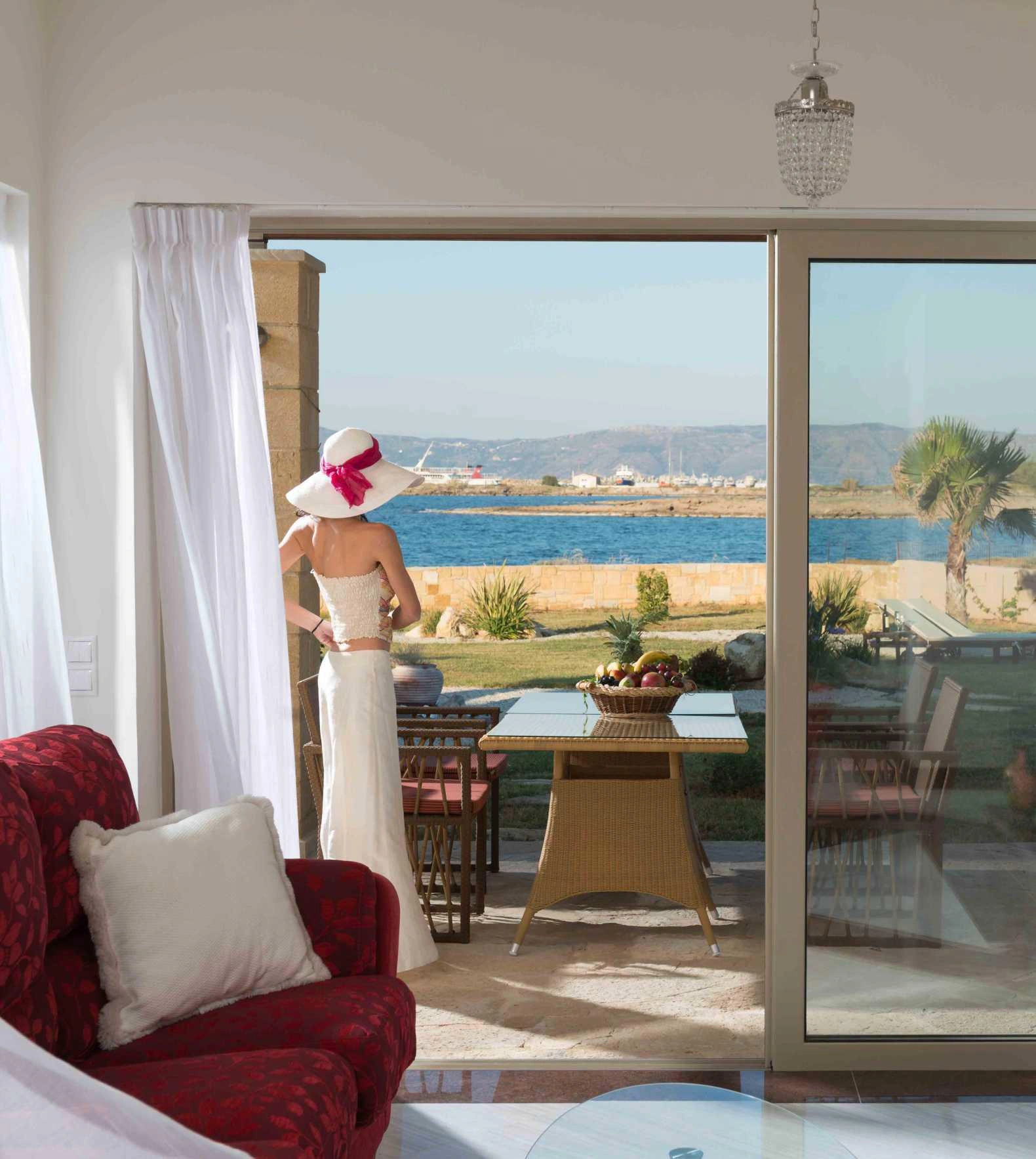 فيلات مع تراسات في كريت، اليونان