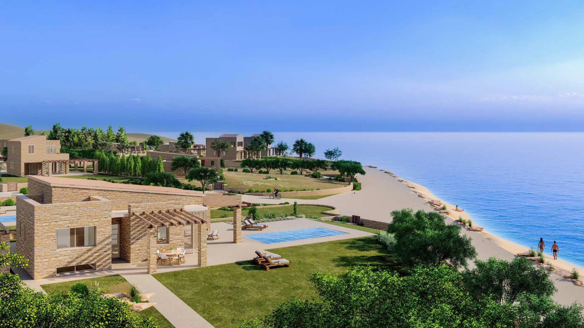 فيلات مع تراسات في كريت، اليونان