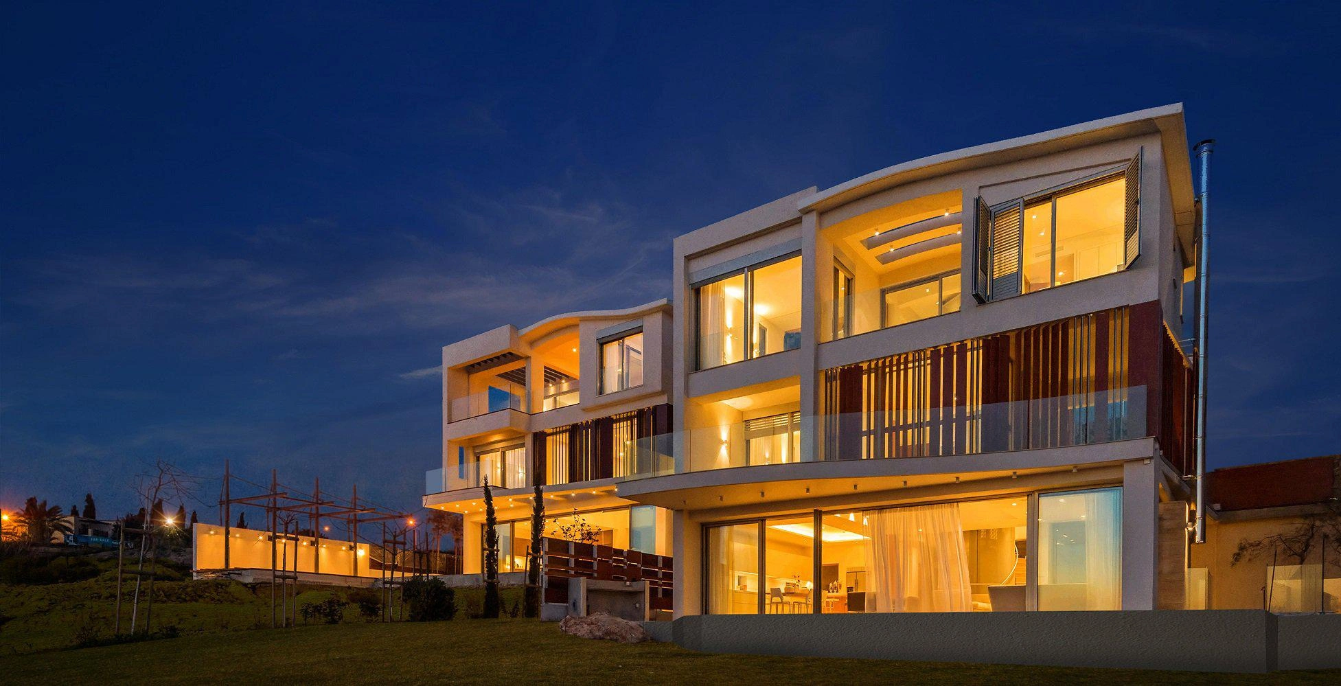 Modern villas in Paphos, Cyprus