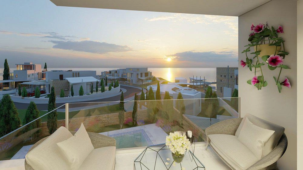 Modern villas in Paphos, Cyprus
