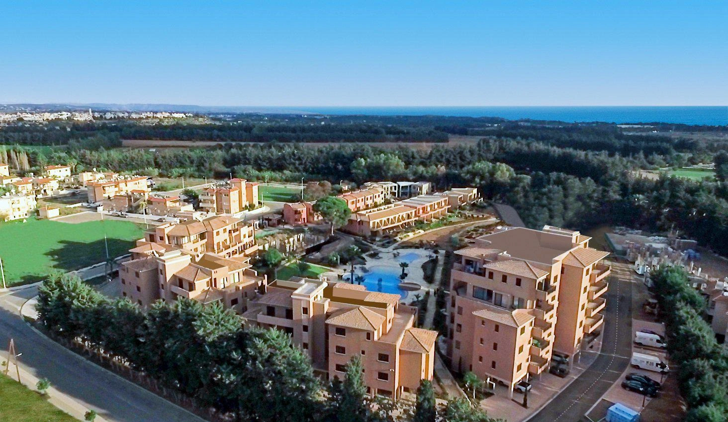 شقق في مجمع سكني في بافوس، قبرص