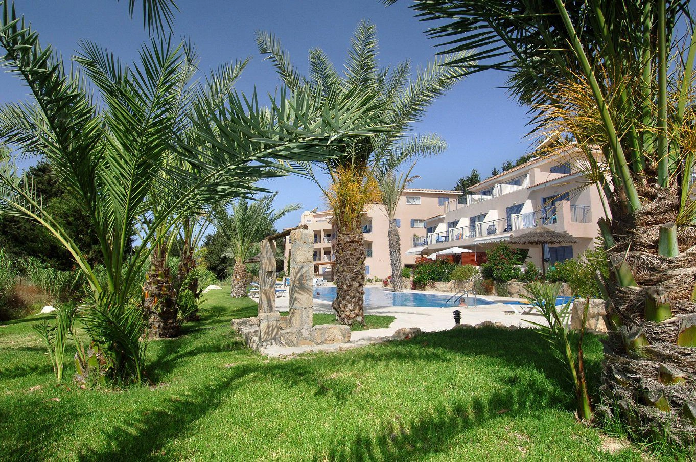 Apartments in a modern residential complex in Paphos, Cyprus