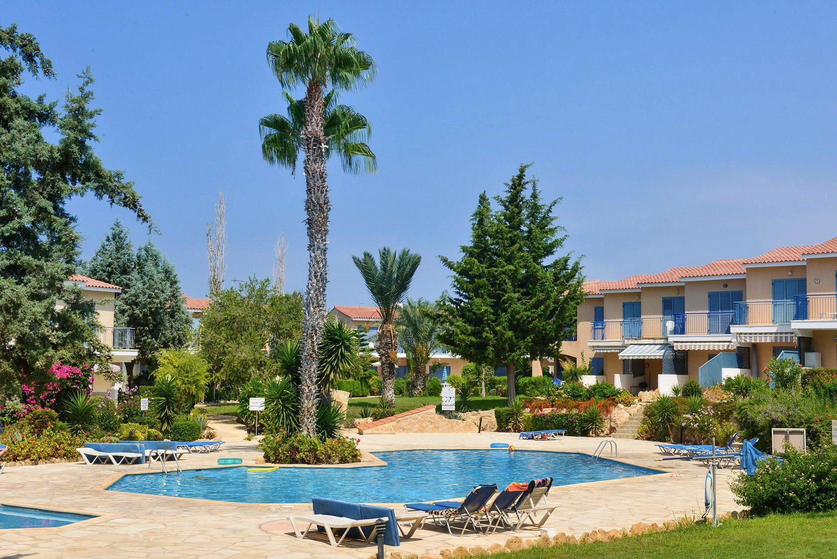 Apartments in a modern residential complex in Paphos, Cyprus