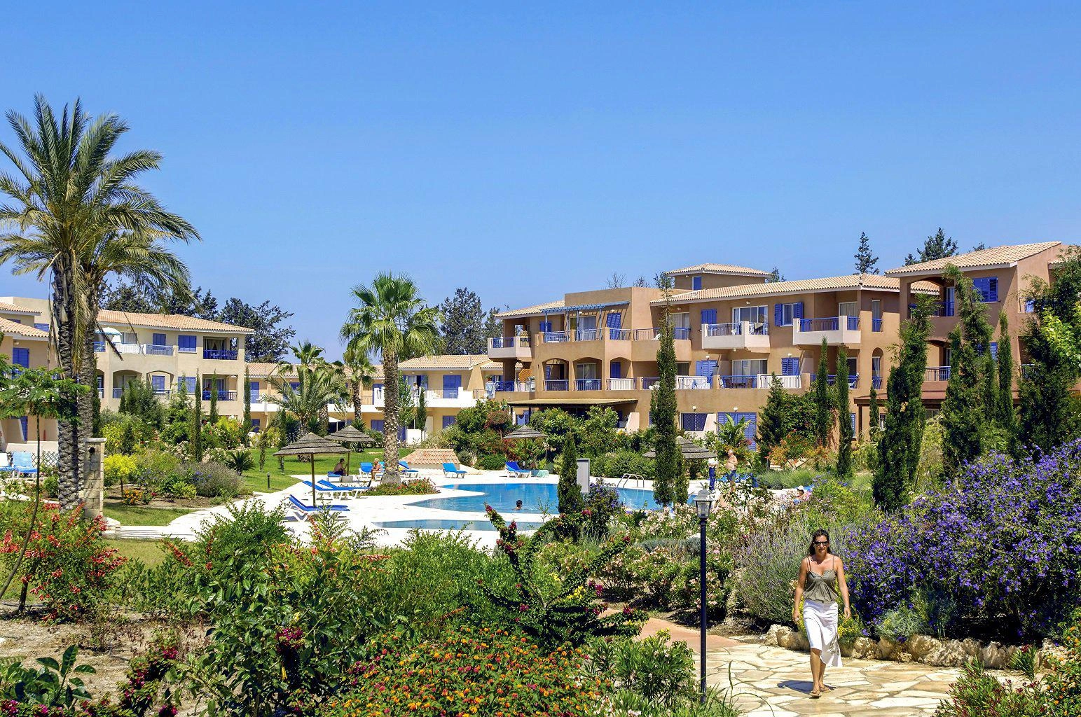Apartments in a modern residential complex in Paphos, Cyprus