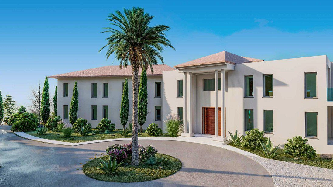 Villen in einer Wohnanlage in der Nähe eines Golfplatzes in Paphos, Zypern